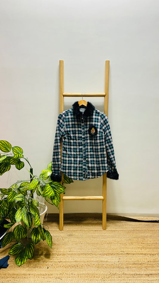 Women Corduroy Shirt